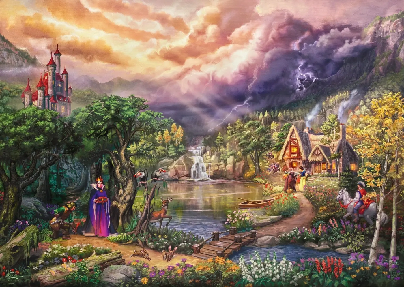 Disney - Schneewittchen und die Königin - Thomas Kinkade