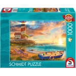 Sonnenuntergang in der Leuchtturm-Bucht