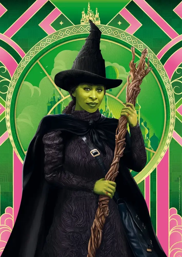 Wicked - Elphaba 500 Teile Puzzle in Nostalgiedose