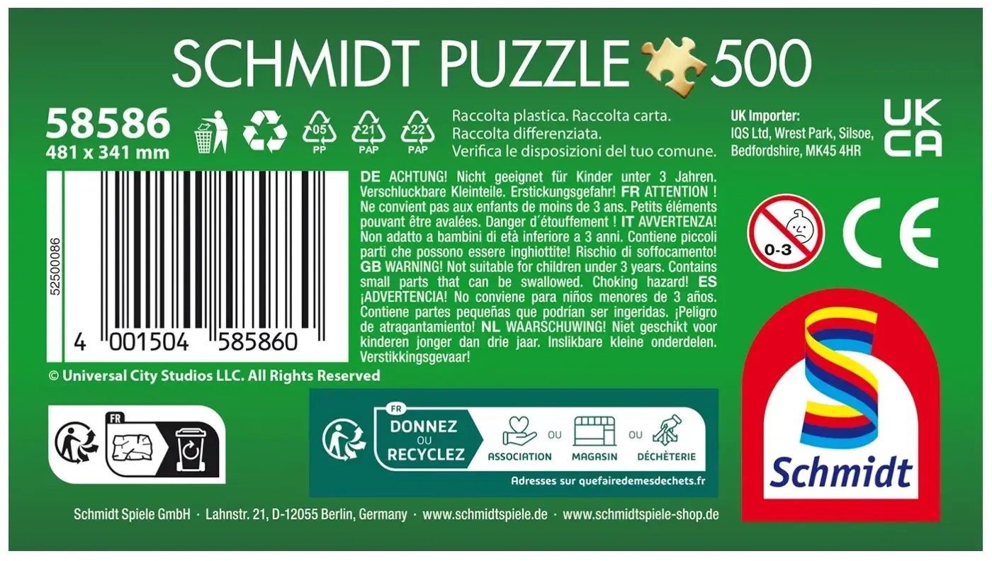 Wicked - Elphaba 500 Teile Puzzle in Nostalgiedose