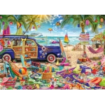 Sonnige Auszeit am Strand