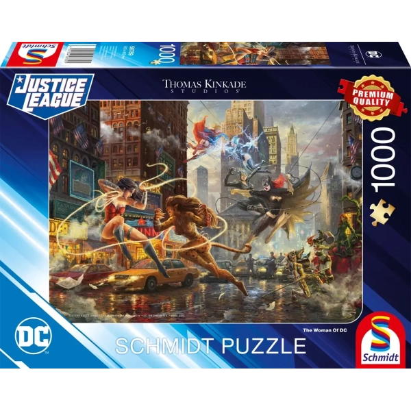 DC - Justice League - The Women of DC - Thomas Kinkade