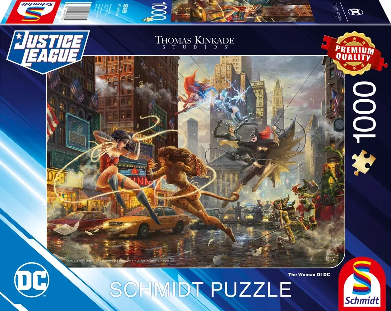 DC - Justice League - The Women of DC - Thomas Kinkade