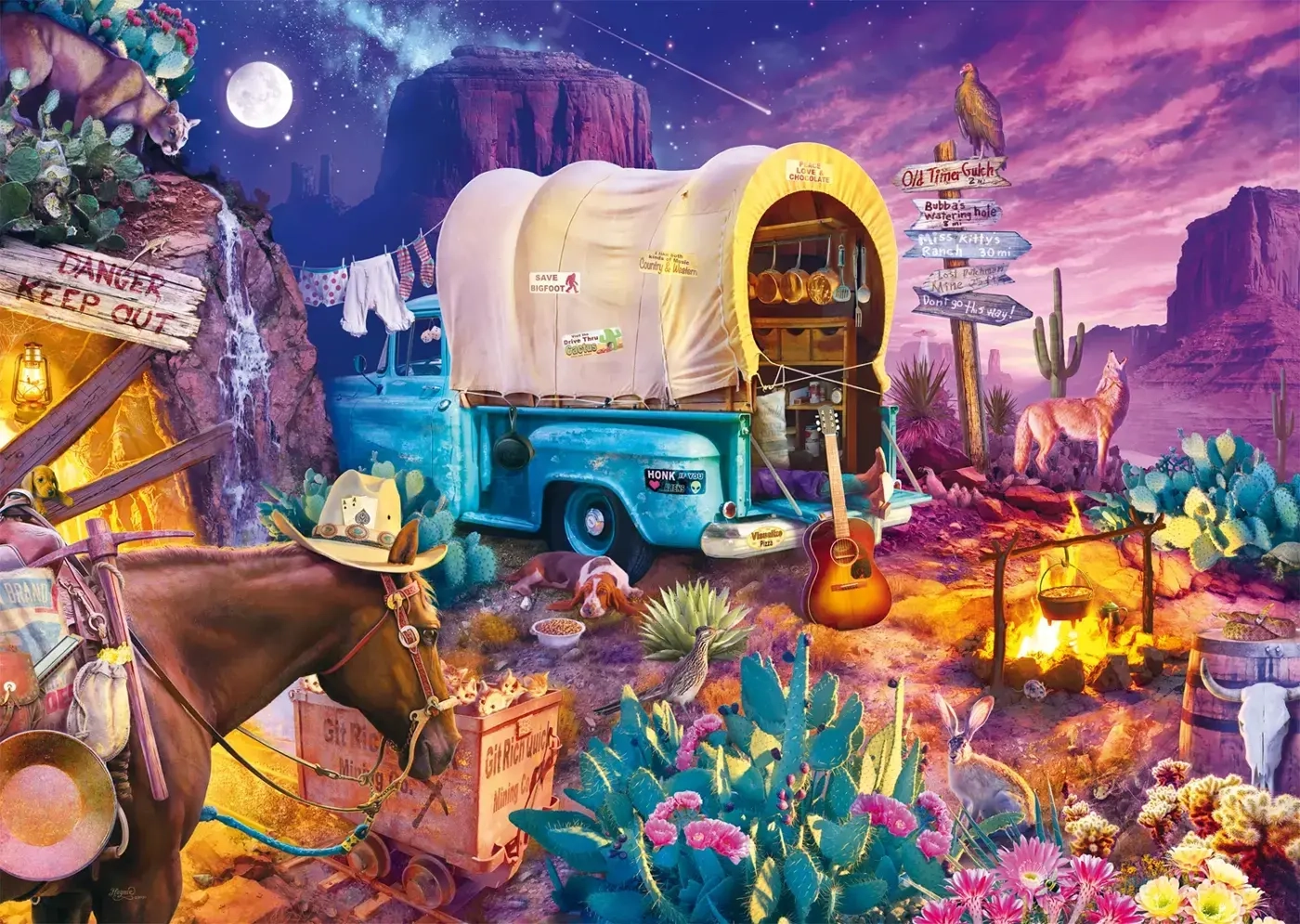 Romantisches Wildwest-Camping - Jeff Haynie
