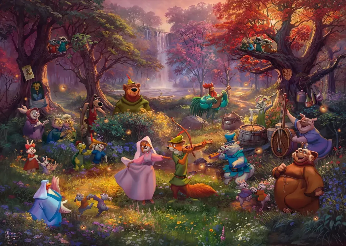 Disney - Robin Hood - Thomas Kinkade