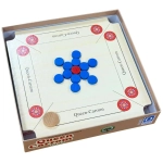Queen Carrom To Go Compact Edition - EN