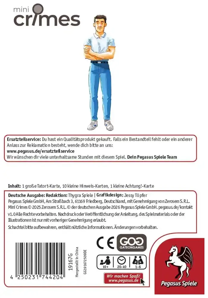 MiniCrimes - Die beste Verteidigung - DE