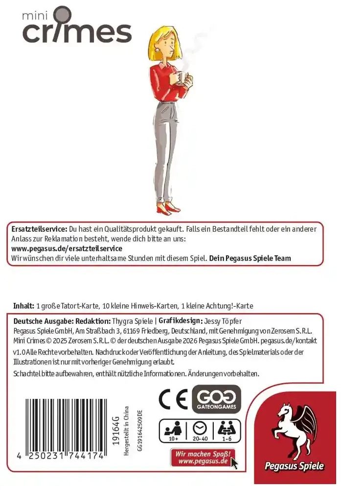 MiniCrimes - Unsichtbarer Eindringling - DE