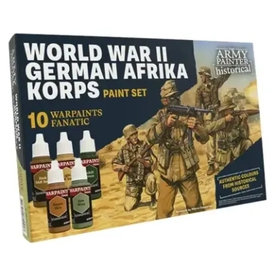 Army Painter – Historical: WWII German Afrika Korps Paint Set