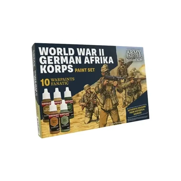 Army Painter – Historical: WWII German Afrika Korps Paint Set