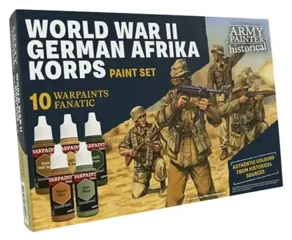 Army Painter – Historical: WWII German Afrika Korps Paint Set