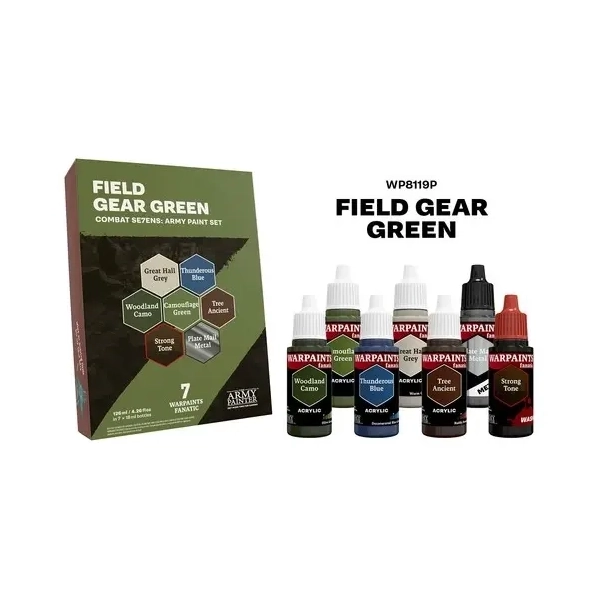 Army Painter - Field Gear Green Combat Se7ens