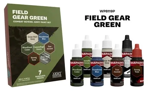 Army Painter - Field Gear Green Combat Se7ens