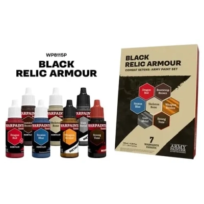 Army Painter - Black Relic Armour Combat Se7ens