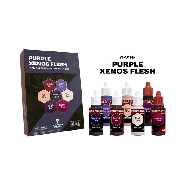 Army Painter - Purple Xenus Flesh Combat Se7ens