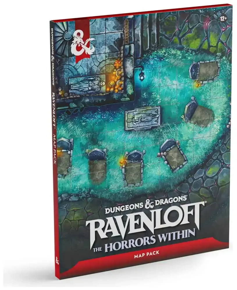 D&D: RPG Ravenloft: The Horrors Within Map Set - EN