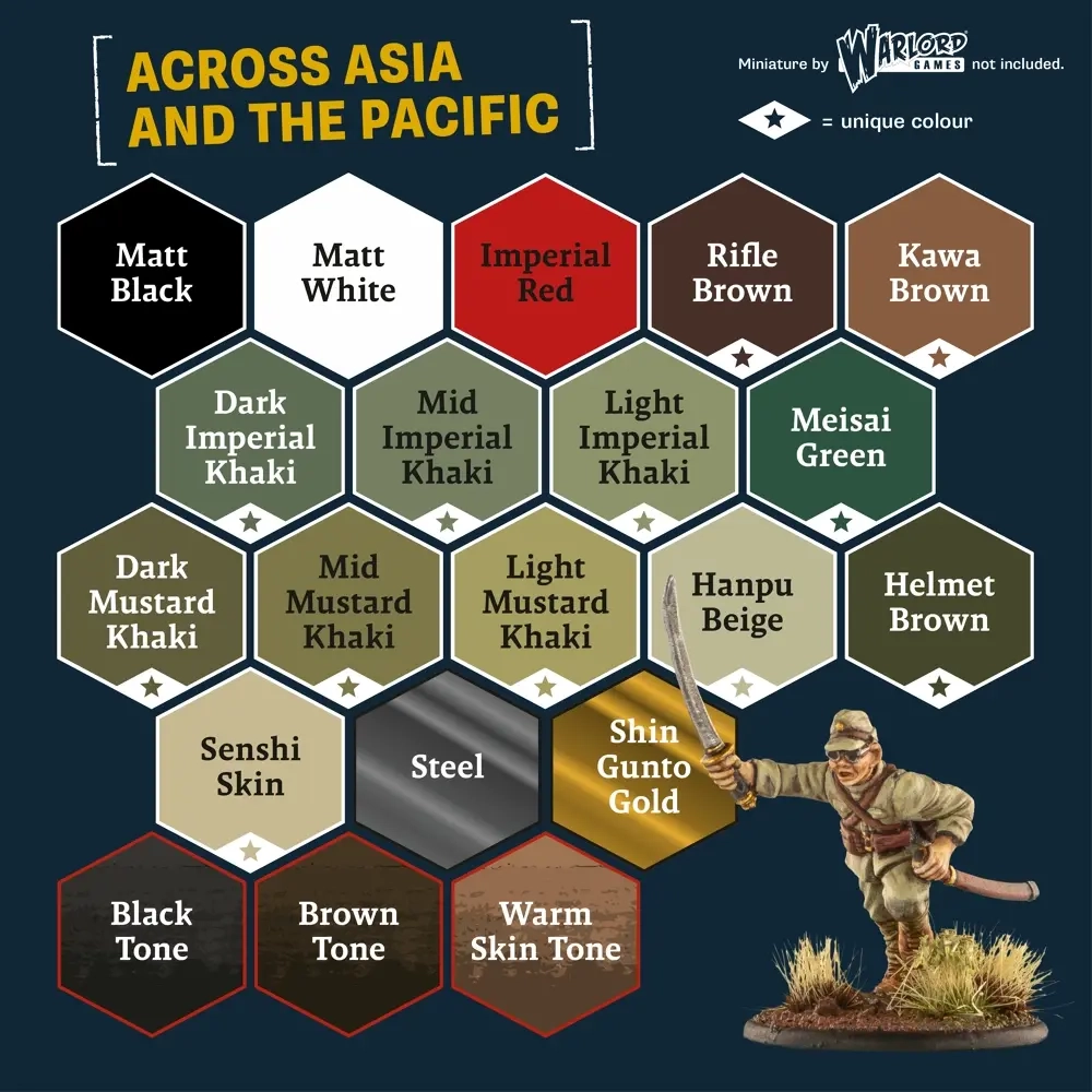 Army Painter – Historical: WWII Imperial Japanese Paint Set