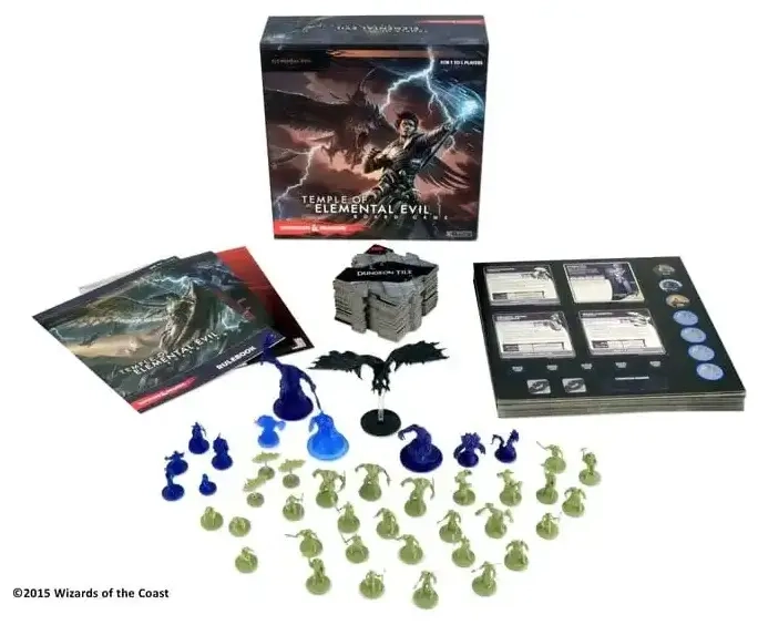 D&D - Temple of Elemental Evil Board Game - EN