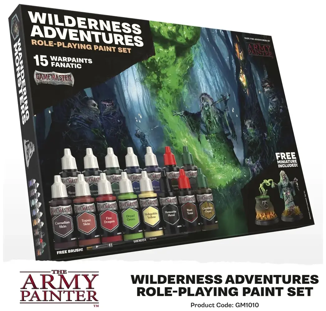 GameMaster: Wilderness Adventures Role-playing Paint Set