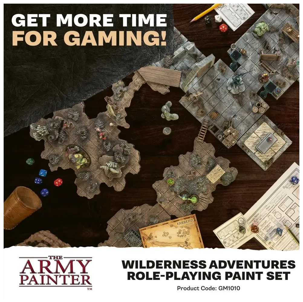 GameMaster: Wilderness Adventures Role-playing Paint Set
