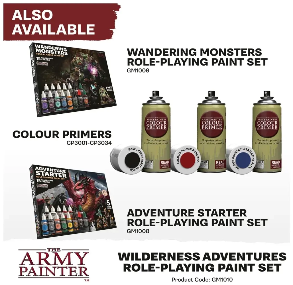 GameMaster: Wilderness Adventures Role-playing Paint Set