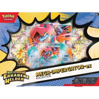 Pokémon ME02.5 Erhabene Helden ex Kollektion - Mega-Impergator - DE
