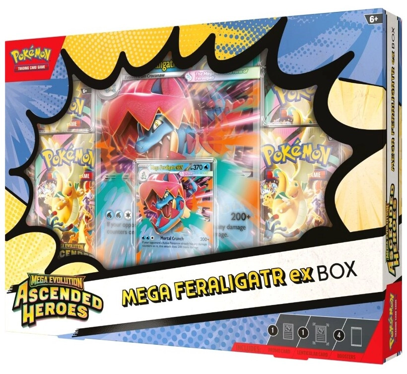 Pokémon ME02.5 Ascended Heroes ex Box - Mega Feraligatr - EN