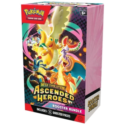 Pokémon Mega Evolution Ascended Heroes Booster Bundle - EN