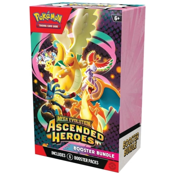 Pokémon Mega Evolution Ascended Heroes Booster Bundle - EN