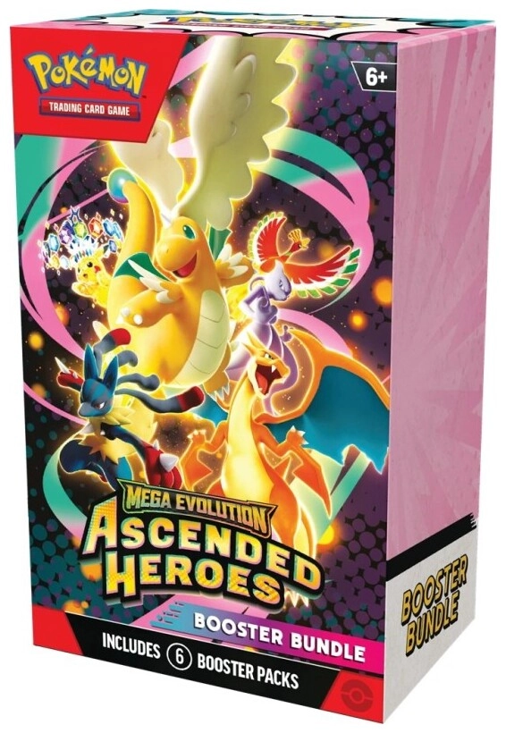 Pokémon Mega Evolution Ascended Heroes Booster Bundle - EN