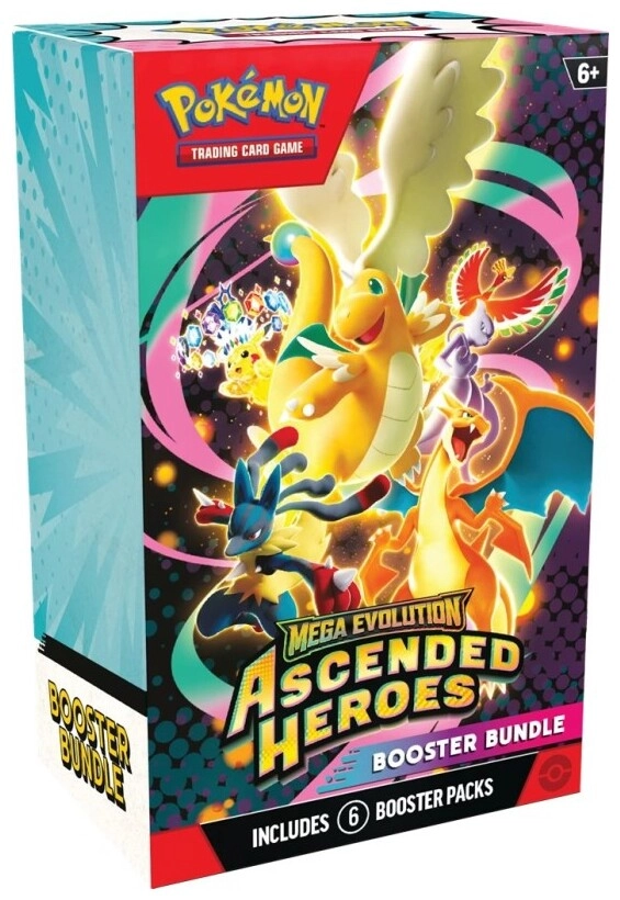 Pokémon Mega Evolution Ascended Heroes Booster Bundle - EN