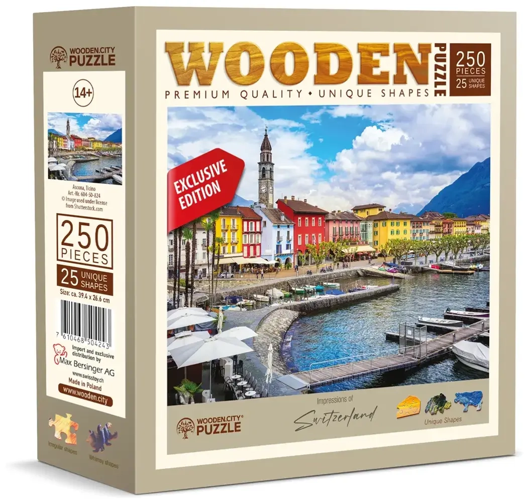 Holzpuzzle - CH Ascona