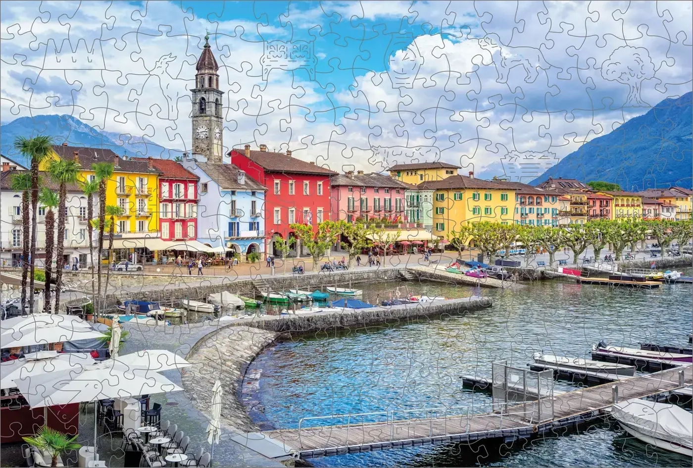 Holzpuzzle - CH Ascona