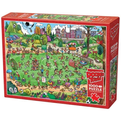 Verrückter Fussballplatz
