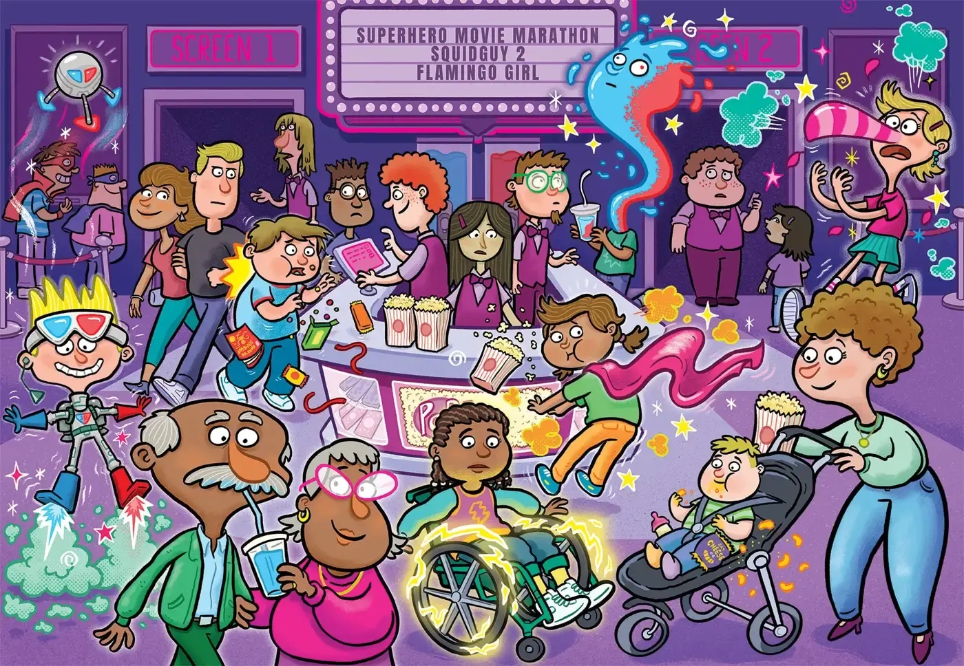 Popcorn-Power! - Wasgij Junior 2