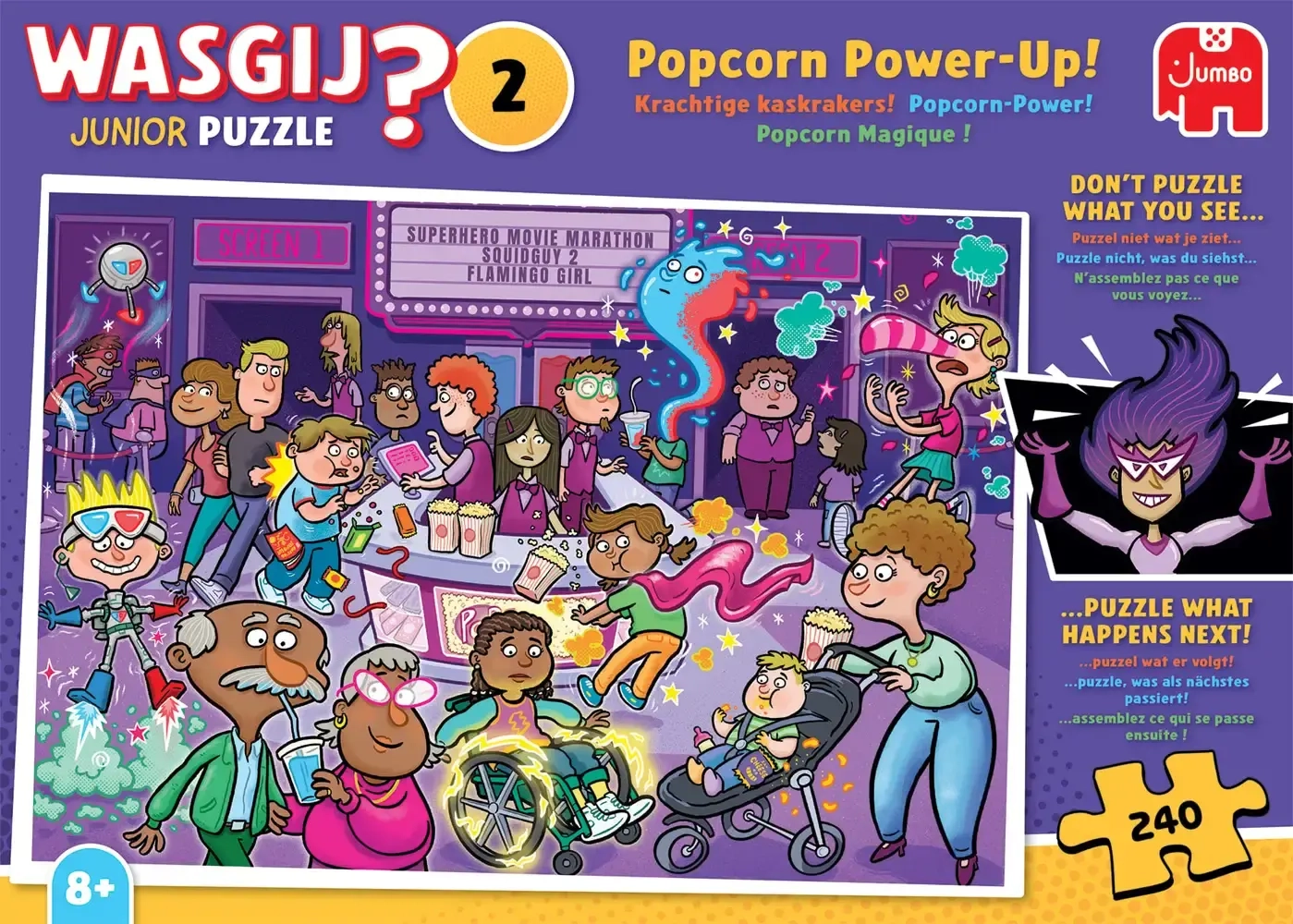 Popcorn-Power! - Wasgij Junior 2