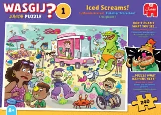 Eiskalter Schrecken - Wasgij Junior 1