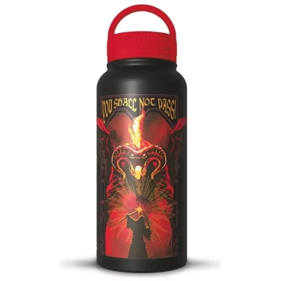 Lord Of The Rings (Rage Of The Balrog) Metal Flask