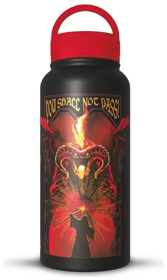 Lord Of The Rings (Rage Of The Balrog) Metal Flask