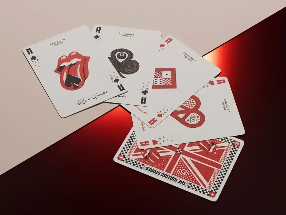 The Rolling Stones Spielkarten