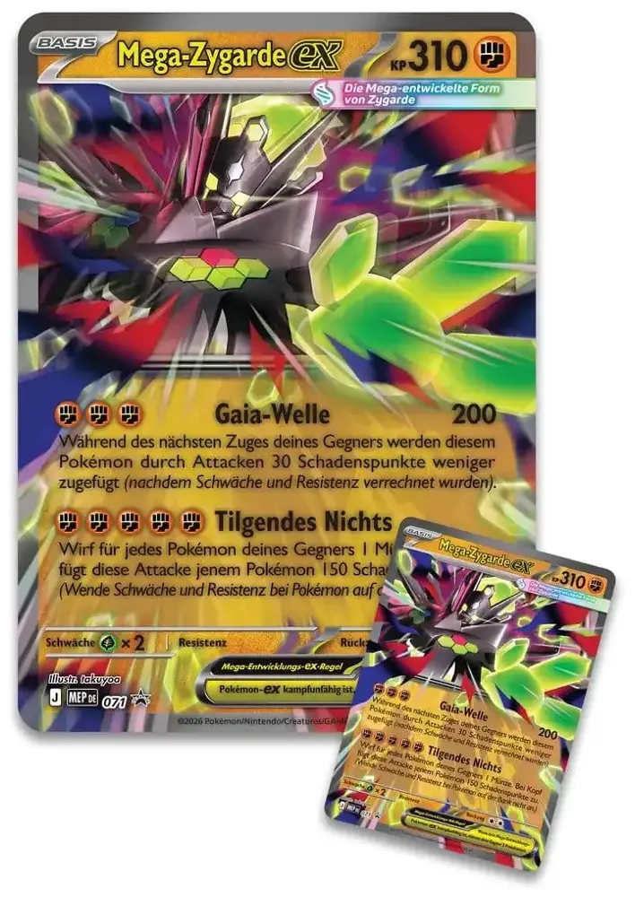 Pokémon - Mega-Zygarde EX Premium-Kollektion - DE