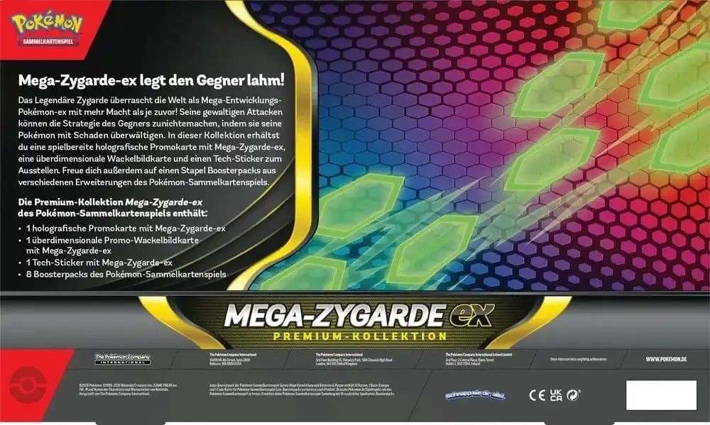 Pokémon - Mega-Zygarde EX Premium-Kollektion - DE