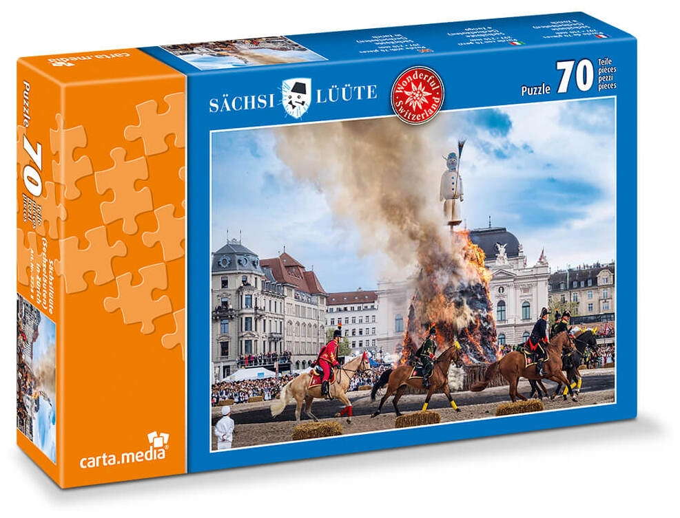 Sächsilüüte - 70 Teile Puzzle
