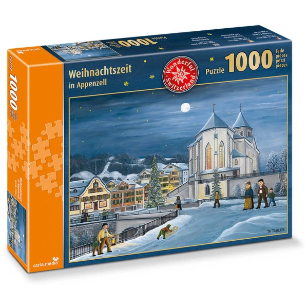 Weihnachtszeit in Appenzell - 1000 Teile Puzzle
