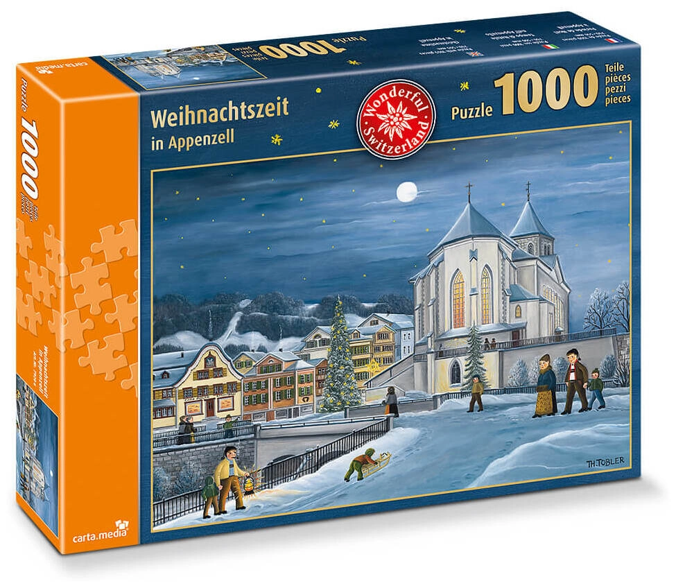 Weihnachtszeit in Appenzell - 1000 Teile Puzzle