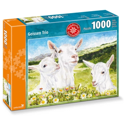Geissen Trio - 1000 Teile Puzzle