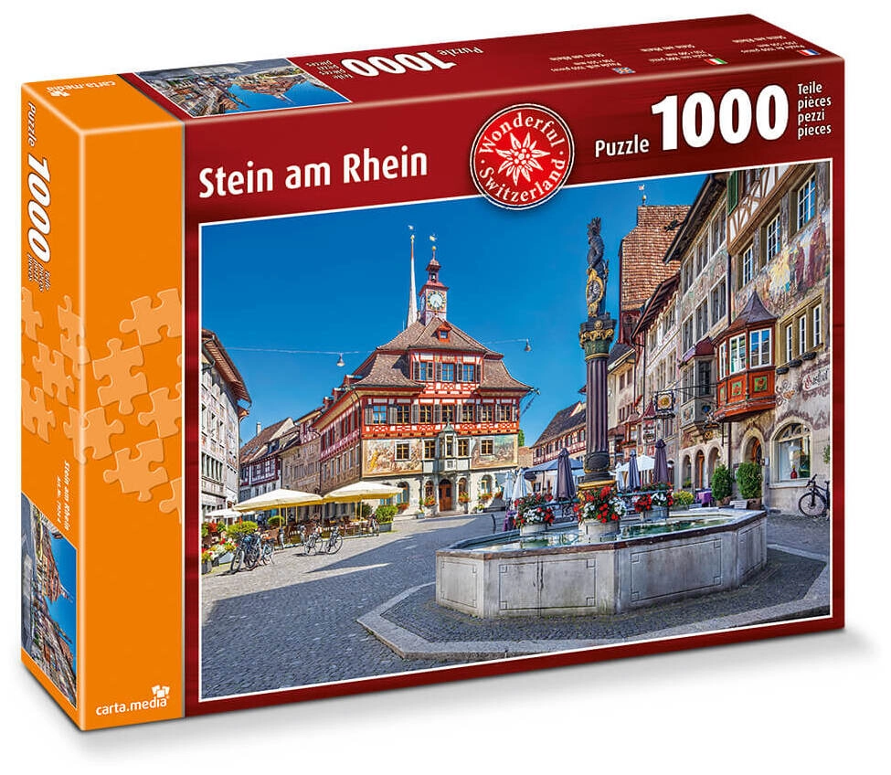 Stein am Rhein - 1000 Teile Puzzle