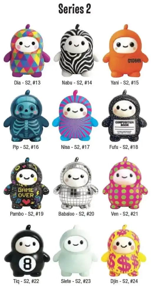 LamaTama Elektronische Sammelfiguren 6 cm - Serie 2