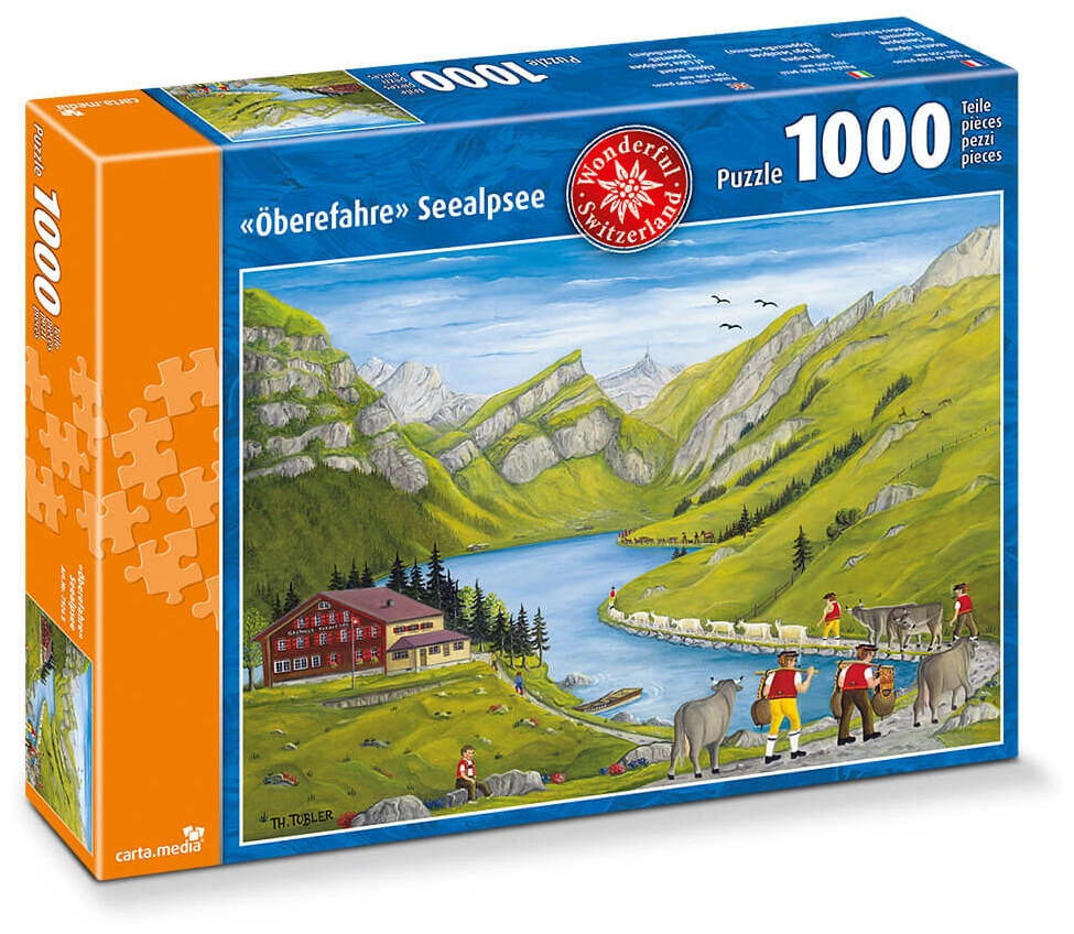 Öberefahre - Seealpsee - 1000 Teile Puzzle