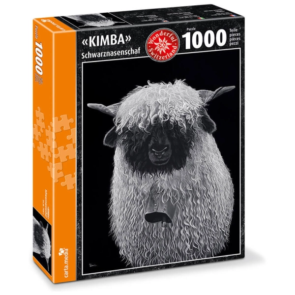 KIMBA Schwarznasenschaf - 1000 Teile Puzzle